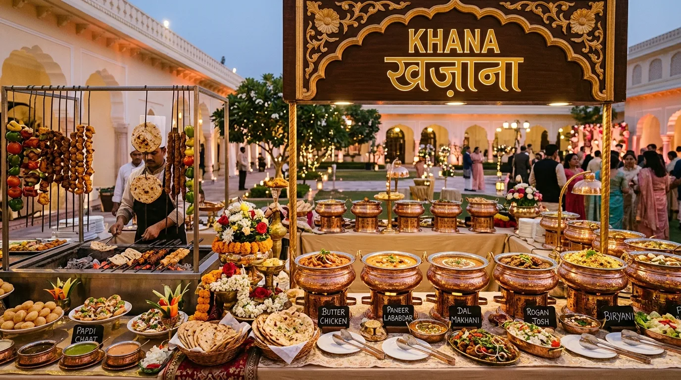 Khana Khazana Royal Buffet Maverick Resort Patna