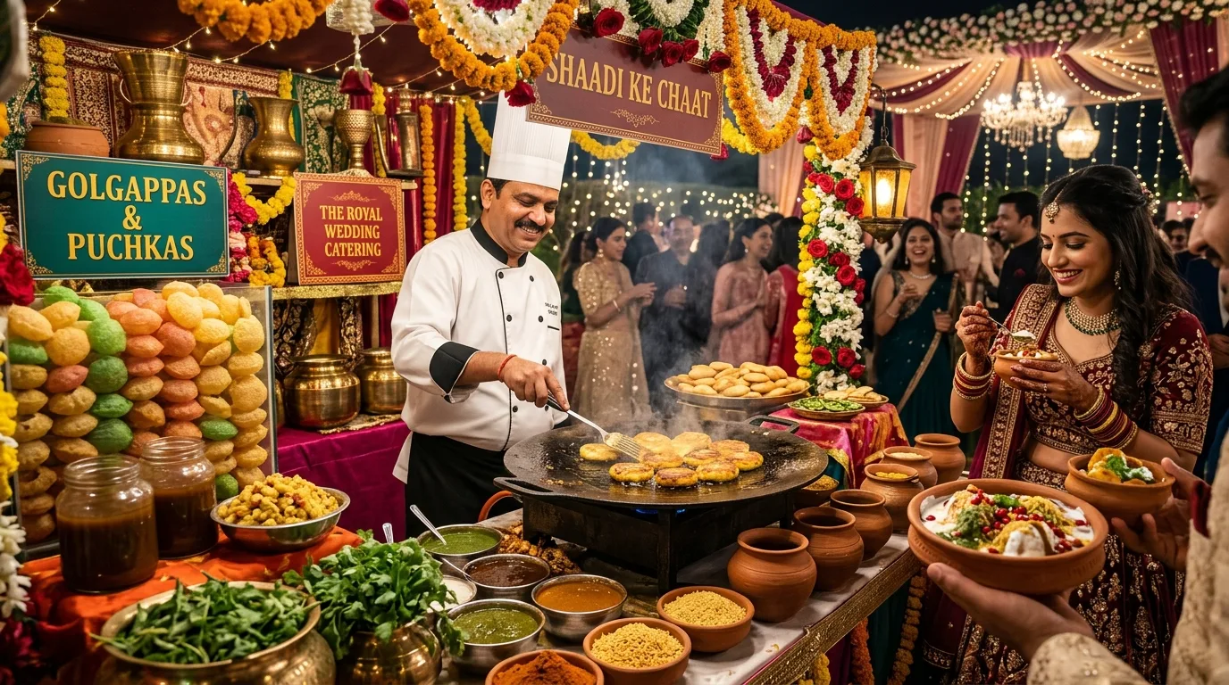 Banarasi Chaat Bazaar Counter
