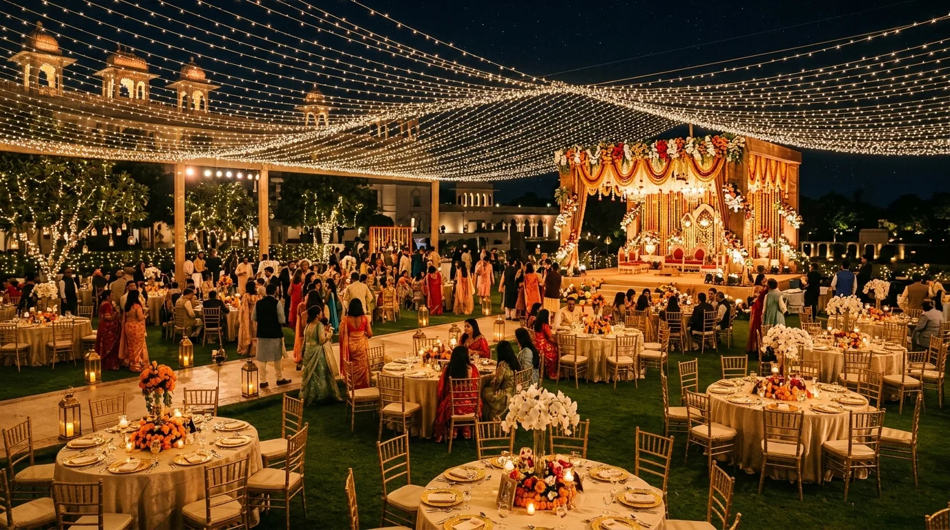 Royal Wedding Lawn Maverick Resort